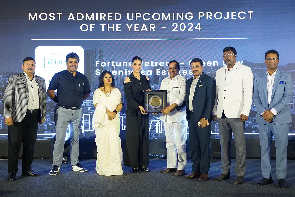 Transforming Hyderabad's Landscape: Green City Estates And Sri Sreenivasa Infra's Award-Winning ‘Fortune Retreat’ Project